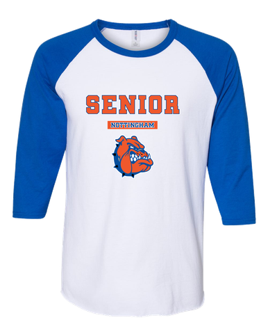Nottingham Bulldogs Senior #2 Women's Baseball T-Shirt