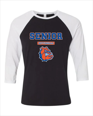 Nottingham Bulldogs Senior #2 Men's Baseball T-Shirt