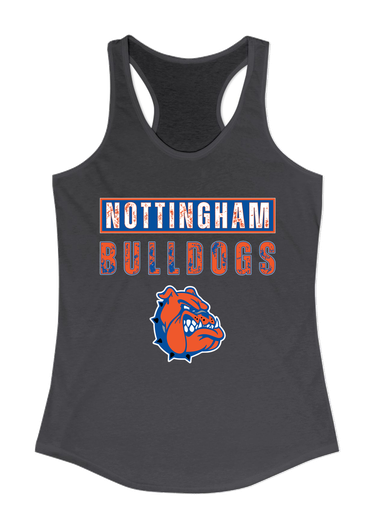 Nottingham Bulldogs Mascot #9 Women's Tank Top
