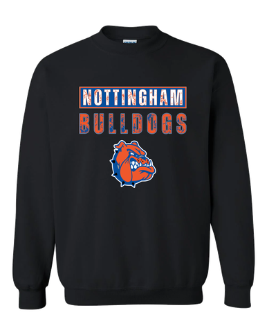 Nottingham Bulldogs Mascot #9 Men's Sweatshirt