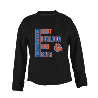 Nottingham Bulldogs Best Bulldog Fan Women's Sweatshirt