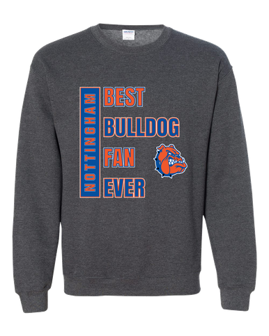 Nottingham Bulldogs Best Bulldog Fan Men's Sweatshirt