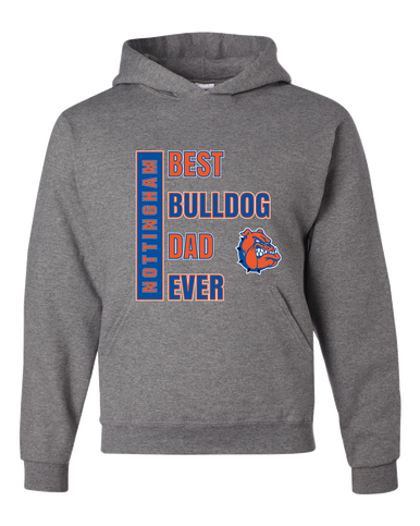 Nottingham Bulldogs Best Bulldog Dad Men's Premium Hoodie