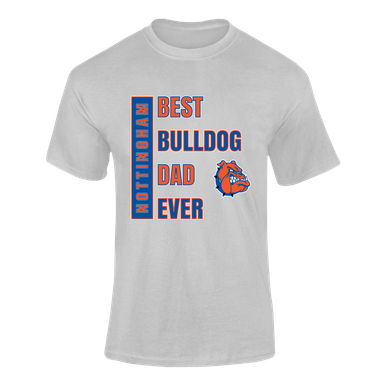 Nottingham Bulldogs Best Bulldog Dad Men's SS T-Shirt