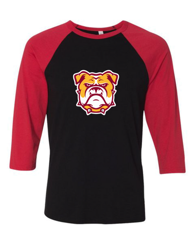 Highland Bulldogs Mascot #1 Women's Baseball T-Shirt