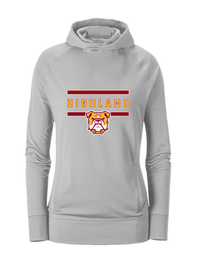 Highland Bulldogs Mascot #4 Women's Hoodie