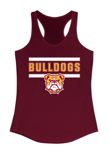 Highland Bulldogs Mascot #5 Women's Tank Top
