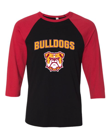 Highland Bulldogs Mascot #6 Men's Baseball T-Shirt