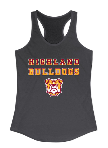 Highland Bulldogs Spirit Women's Tank Top