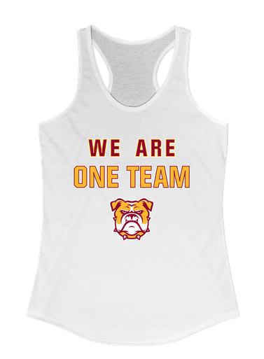 Highland Bulldogs We Are One Team Women's Tank Top