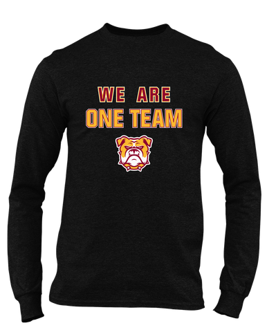 Highland Bulldogs We Are One Team Men's LS T-Shirt