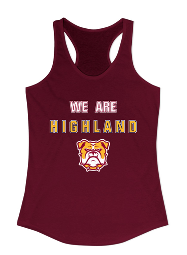 Highland Bulldogs We Are Women's Tank Top