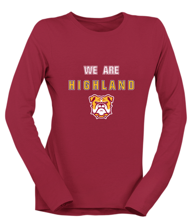 Highland Bulldogs We Are Women's Premium LS T-Shirt