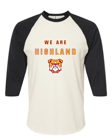 Highland Bulldogs We Are Men's Baseball T-Shirt