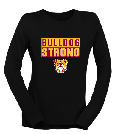 Highland Bulldogs Strong #1 Women's Premium LS T-Shirt