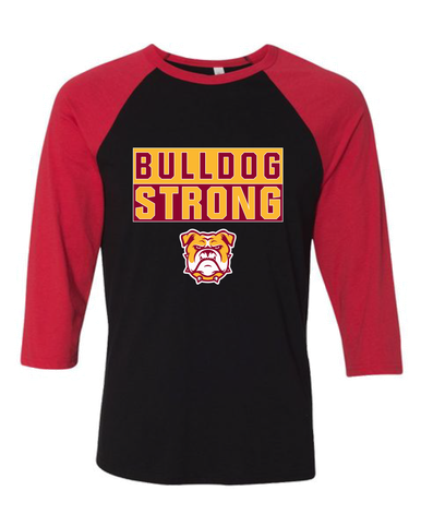 Highland Bulldogs Strong #1 Men's Baseball T-Shirt