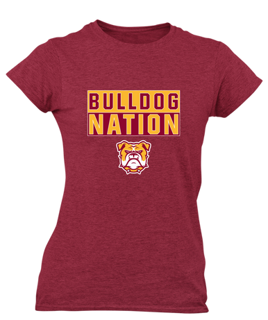 Highland Bulldogs Nation #1 Women's SS T-Shirt