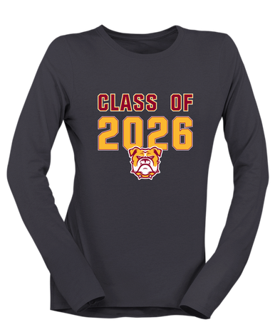 Highland Bulldogs Class of 2026 Women's LS T-Shirt