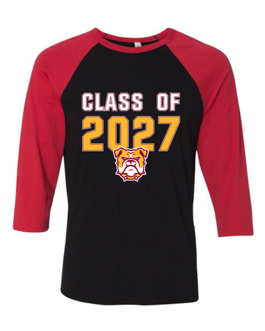 Highland Bulldogs Class of 2027 Men's Baseball T-Shirt