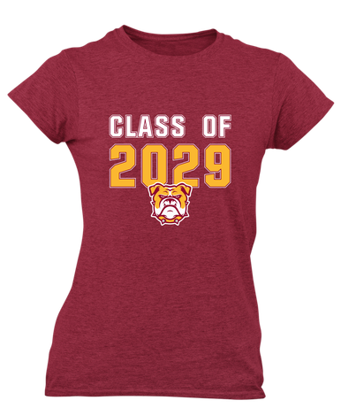 Highland Bulldogs Class of 2029 Women's SS T-Shirt