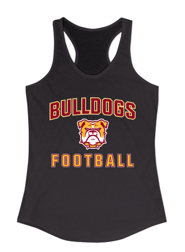 Highland Bulldogs Football #1 Women's Tank Top