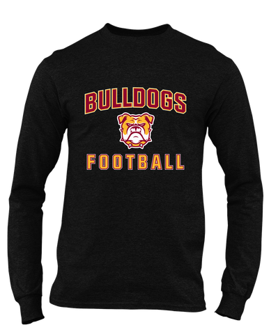 Highland Bulldogs Football #1 Men's LS T-Shirt