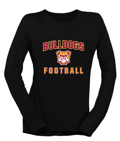 Highland Bulldogs Football #1 Women's Premium LS T-Shirt