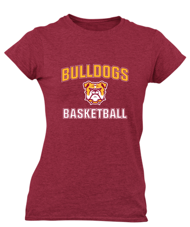 Highland Bulldogs Basketball #1 Women's Premium SS T-Shirt