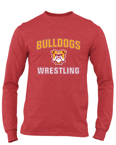 Highland Bulldogs Wrestling Men's LS T-Shirt