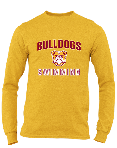 Highland Bulldogs Swimming Men's LS T-Shirt