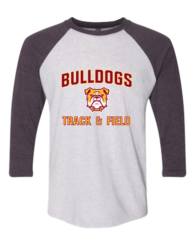 Highland Bulldogs Track & Field Men's Baseball T-Shirt