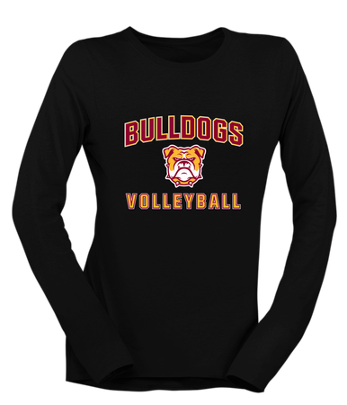 Highland Bulldogs Volleyball Women's Premium LS T-Shirt