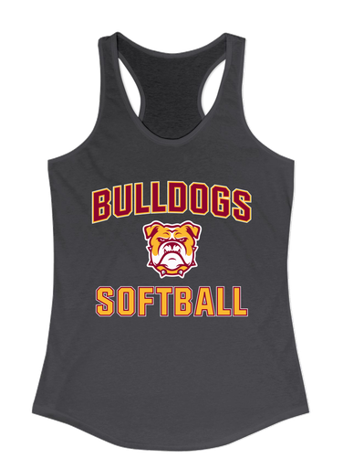 Highland Bulldogs Softball #1 Women's Tank Top
