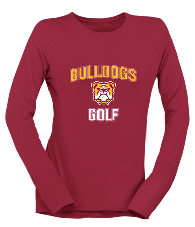 Highland Bulldogs Golf Women's Premium LS T-Shirt