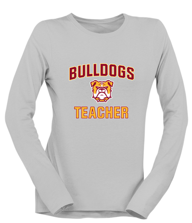 Highland Bulldogs Teacher Women's LS T-Shirt