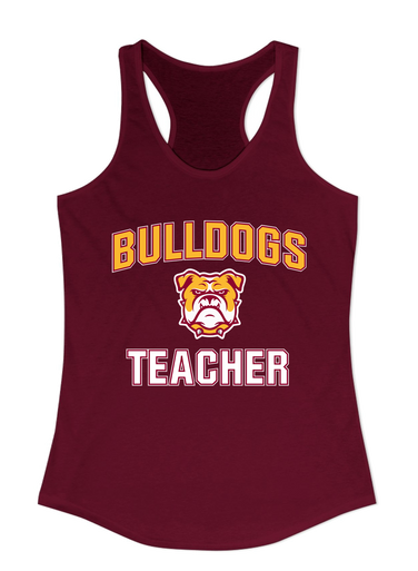 Highland Bulldogs Teacher Women's Tank Top