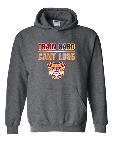 Highland Bulldogs Train Hard, Can't Lose Men's Hoodie