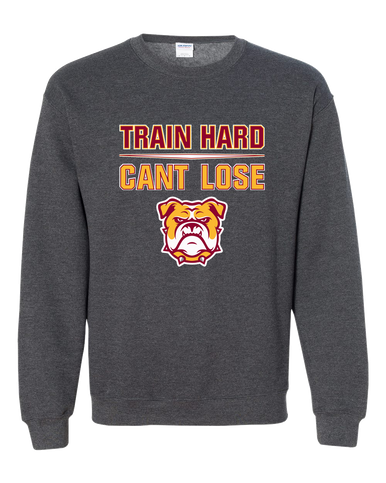Highland Bulldogs Train Hard, Can't Lose Men's Sweatshirt