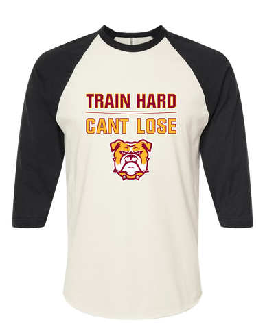 Highland Bulldogs Train Hard, Can't Lose Men's Baseball T-Shirt