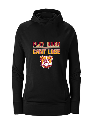 Highland Bulldogs Play Hard, Can't Lose Women's Hoodie