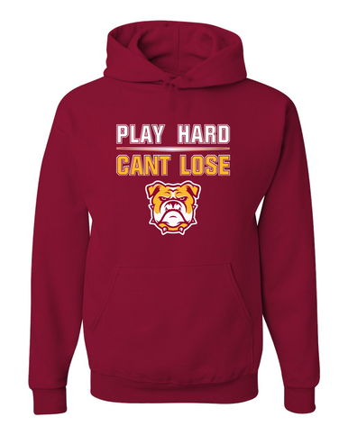 Highland Bulldogs Play Hard, Can't Lose Men's Premium Hoodie