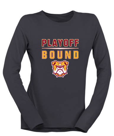 Highland Bulldogs Playoff Bound Women's LS T-Shirt