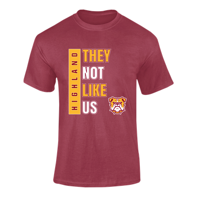 Highland Bulldogs They Not Like Us #1 Men's SS T-Shirt