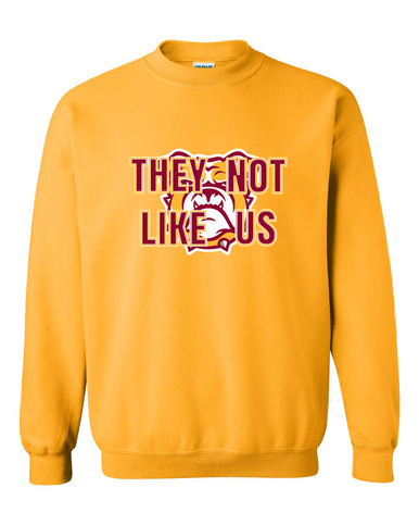 Highland Bulldogs They Not Like Us #2 Men's Sweatshirt