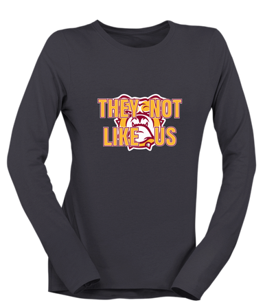 Highland Bulldogs They Not Like Us #2 Women's Premium LS T-Shirt