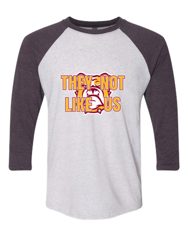 Highland Bulldogs They Not Like Us #2 Women's Baseball T-Shirt