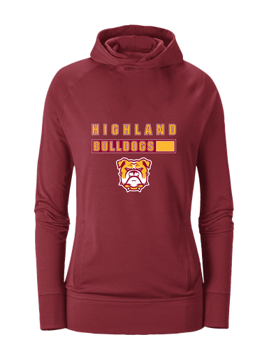 Highland Bulldogs Mascot #7 Women's Hoodie