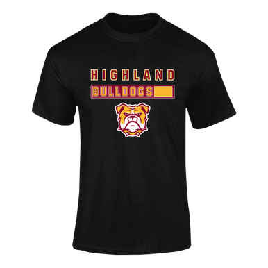 Highland Bulldogs Mascot #7 Men's Premium SS T-Shirt