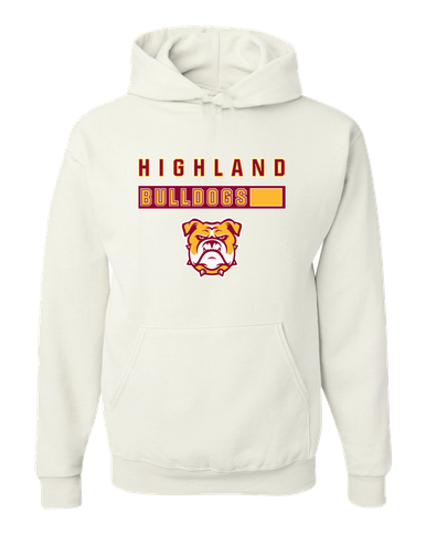 Highland Bulldogs Mascot #7 Men's Premium Hoodie