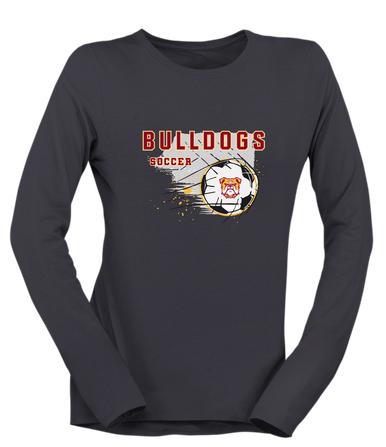 Highland Bulldogs Soccer #2 Women's Premium LS T-Shirt